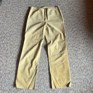Women’s tan suede pants